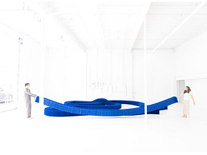 Softseating · blue paper